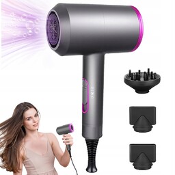 Suszarka Do Włosów Profesjonalna 1800W Termostatyczna Z Dyfuzorem 3W1 Mocna