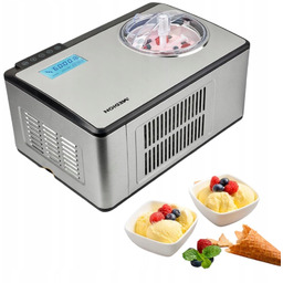 Maszyna do lodów domowych, Sorbetów, Jogurtu 2.0L, 180W niemiecka Medion