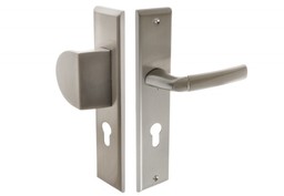 Klamko-uchwyt zewnętrzny Schaffner SPECIAL 92 WB nikiel satyna lewy