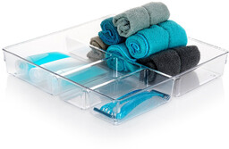 Organizer do szuflady z przegródkami 31x31x5,5 cm