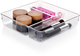 Organizer do szuflady z przegródkami 23x23x5,5 cm