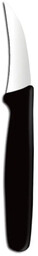 NÓŻ NOŻYK DO OBIERANIA Z WYGIĘTYM OSTRZEM 158 mm CZARNY HENDI