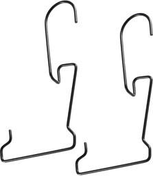 Uchwyt na skrzynię balkonową Ricavo 18 x 28 cm, czarny