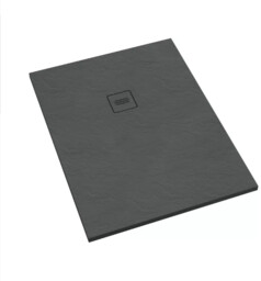 Schedline Protos Grey Stone brodzik kompozytowy Stonicryl 80x90 cm szary kamień 3SP.P1P-8090/S/ST-M1/S/ST