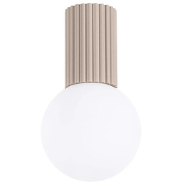 Lumes Okrągły beżowy plafon K9-E02