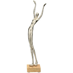 Dekoracja Silver Woman III wys. 52cm, 14 x 10 x 52 cm