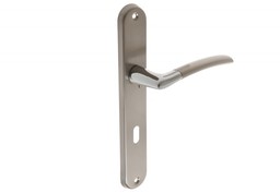 Klamka drzwiowa GAMET ADULAR DH96-14N72-G4G7-BL KL chrom/nikiel szczotkowany