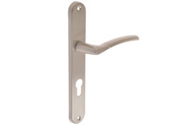 Klamka drzwiowa GAMET ADULAR DH96-14Y72-G7-BL, WB, nikiel szczotkowany