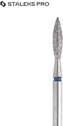 Staleks Frez diamentowy płomyk niebieski EXPERT średnica 2,3 mm/10 mm