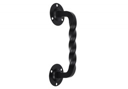 Pochwyt drzwiowy przykręcany ozdobny AMIG 103, 140mm, czarny