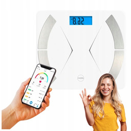 Elektroniczna Waga Łazienkowa Bluetooth Inteligentna Bmi Wielofunkcyjna