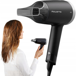 Suszarka Jonizująca do włosów Z Koncentratorem Lekka 1600W Zimny Nadmuch