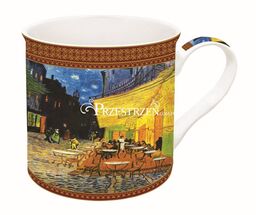 KUBEK PORCELANOWY - ART MASTERPIECE COLLECTION - VAN GOGH Kawiarenka 170 VAN2