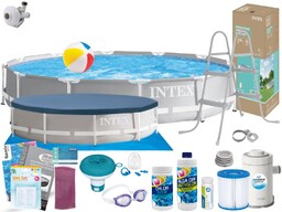 Basen Intex 305x76 Ogrodowy Stelażowy 26702 19w1