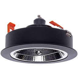 Milagro Oprawa podtynkowa REDONDO BLACK 1xAR111 GU10