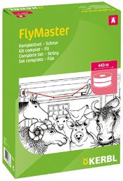 cit Kerbl 299776 Flymaster linka na muchy, kompletny zestaw, 440 m