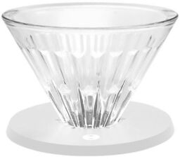 Szklany dripper Timemore Crystal Eye 01 White