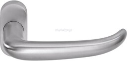 Klamka połówkowa CORE+ 8999 ze stali nierdzewnej, na owalnej rozecie