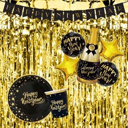 Zestaw Dekoracji Na Sylwestra Nowy Rok Balony Nr4 Sylwester Happy New Year
