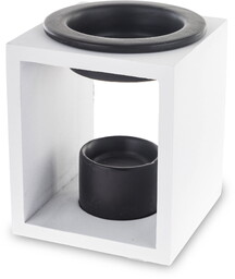 Kominek zapachowy ceramiczny do olejków aromaterapii wosków tealiht 12,5x10x10 145650