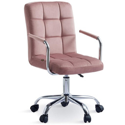 Krzesło biurowe obrotowe HARIS (DC-6096H) / Ciemny różowy