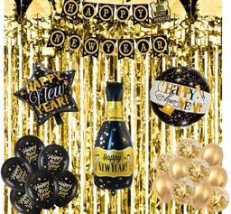 Zestaw Sylwestrowy Happy New Year Nowy Rok Sylwester