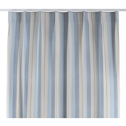 Zasłona na haczykach flex pojedynczych, niebieskie pasy, Vibes
