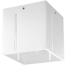 Lumes Biały kwadratowy plafon kostka - 4Q EX511 B1-F57