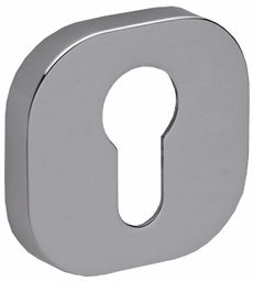 ROZETA OWALNA R75 CHROM WKŁADKA