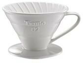 Ceramiczny drip Tiamo z uchem V02 - Biały