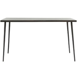 House Doctor CLUB Stół Prostokątny 140x80 cm Blat Czarny