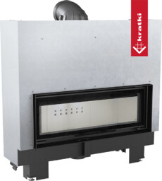Kominek powietrzny stalowy KRATKI MB100 14 kW Ø 200