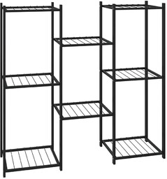 Elior Nowoczesny czarny regał na kwiaty M5-Z83