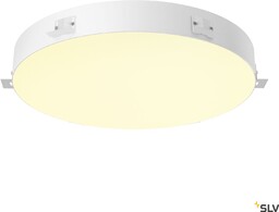 MEDO 90, sufitowa lampa do zabudowy, bez ramki, 3000/4000K, 80 , IP20, okrągła, biała
