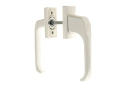 Klamka balkonowa 15771 (do grubości drzwi 70-75mm), biała (45-21-191-15771u01)