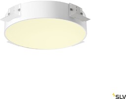 MEDO 40, sufitowa lampa wpuszczana, bez ramki, 3000/4000K, 80 , IP20, okrągła, biała