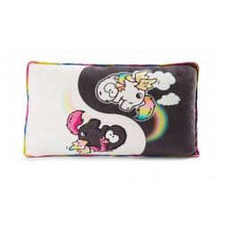 NICI Poduszka Rainbow Yin & Rainbow Yang prostokątna 43x25