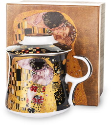 Kubek porcelana z zaparzaczem Gustav Klimt 137219