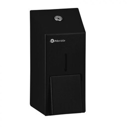 Dozownik na mydło w płynie Merida STELLA Black Line 400 ml, stal kolor czarny
