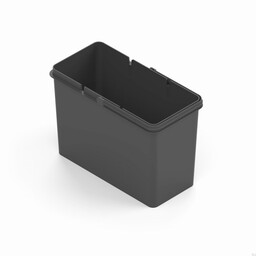 Kosz na odpady Leon 12l Ciemnoszary