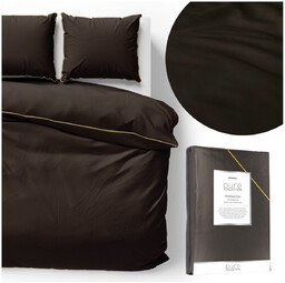 Pościel 160 x 200 3cz Makosatyna Pure Z Bizą 10