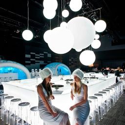 Globo In Ø120 biały - Slide - lampa wisząca