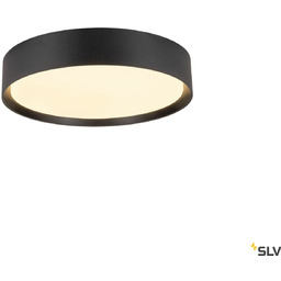 DECONA lampa ścienna i sufitowa, okrągła, 2700/3000K, 18W, PHASE, czarna