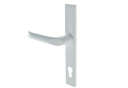 Klamka drzwiowa FAM 13904 92/240/32 biała prawa (3 śruby)