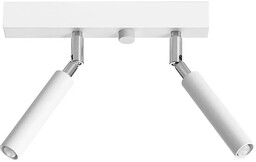 Lumes Biały plafon z reflektorami - 13X 80cm EX668 K1-S70