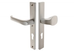 Pochwyt-klamka drzwiowa FAM 14334 92/240/32 chrom matowy lewa (3 śruby)