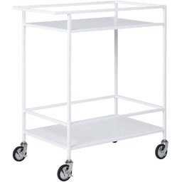 House Nordic VITA Metalowy Wózek Barowy / Biały