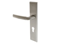 Klamka zewnętrzna Schaffner SPECIAL 92 WB nikiel satyna lewa