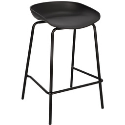 Stołek barowy Grego czarny 65 cm