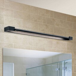 ORION Kinkiet Mariln, czarny, łazienka, aluminium, nowoczesny